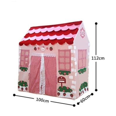 China New Style Polyester Children Play Tent House Tent Play Castle Tube Early Education Foldable House for sale