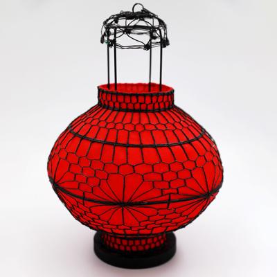 China Best Selling China Festival Festival Folk Art Folk Handmade Iron LED Outdoor Lantern for sale