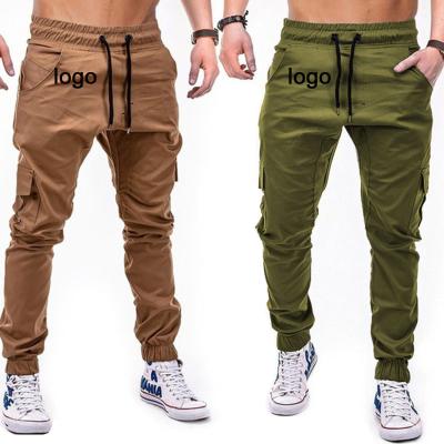 China Custom Anti-Wrinkle Professional Supplier Cotton Fleece Gym Joggers Wholesale Blank Jogger Pants Men For Logo Design for sale