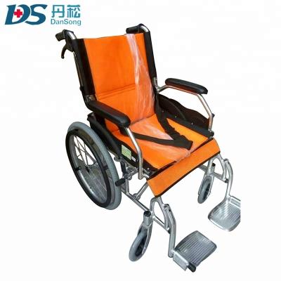 China top notch titanium alloy manual wheelchair for sale DS-030N customized size for sale