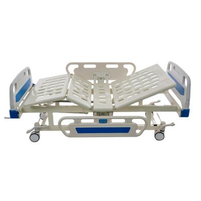 China Hot Selling Metal 3 Function Hospital Furtinure BC02-3 Adjustable Medical Clinic Furniture ICU Treating Manual Hospital Bed For Patients for sale