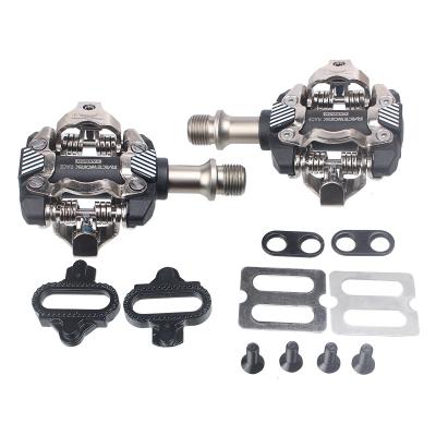 China Durable Racework Exports New Mountain Bike Du Bearing Spd M8100 Pedal Ultra-light Self-Locking Pedal for sale