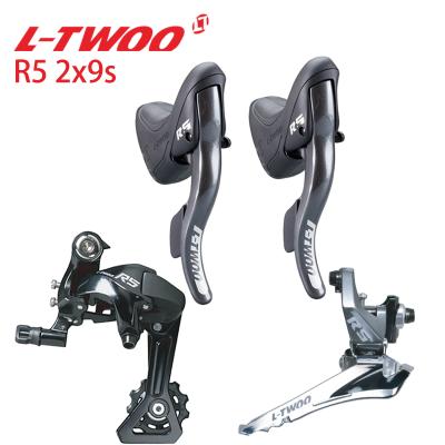 China Road Bike LTWOO R5 2x9 Speed ​​18s Road Bike Shifter+Rear Derailleurs+ Front Derailleurs LTWOO Groupset Bike Parts for sale