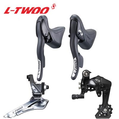 China LTWOO R3 2x8 Speed ​​16s Road Bike Shifter+Rear Derailleurs+ Front Derailleurs Groupset Road Bike Parts for sale