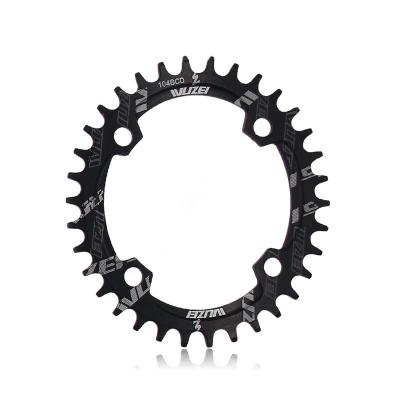 China Wholesale Black Positive And Negative Safety WUZEI Bicycle 104BCD Single Tooth Disc 32T 34T 36T 38T 40T Disc 32T 34T 38T 40T Mountain Bike for sale