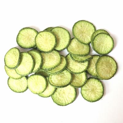 China 2022 Wholesale Vacuum Dry Fried Vegetable VF Dried Green Radish for sale