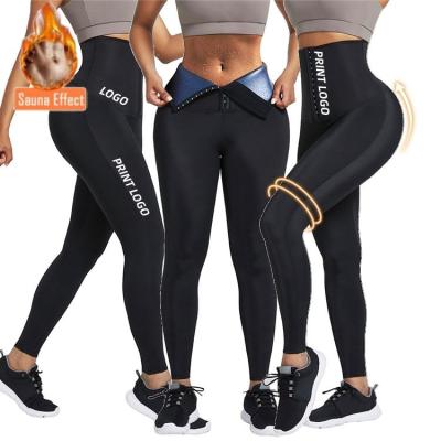 China Low Price Custom Logo Service Women Shapers Gym Gaiters Antibacterial Black Yoga Pants Slimming Shaper Women Slimming Pants Shapewear for sale