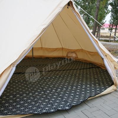 China Waterproof 7m Round Tent Cover Bell Camp Tent 3m 4m 5m 6m Mat Buy Camping Bell Tent Tarp Bell for sale