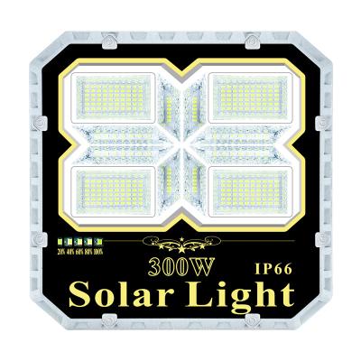 China Portable Garden 25W 40W 60W 100W 200W 300W Outdoor Sport Ground Warehouse Led Solar Flood Light for sale