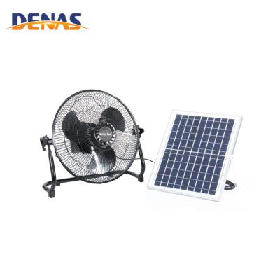 China Hotel Air Cooler Outdoor Solar Rechargeable Wholesale Electric Fan for sale