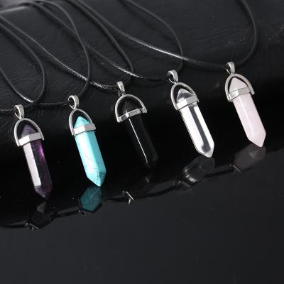 China 5 Colors Quartz Necklace Women Necklace Crystal Women Jewelry Collares De Moda LB1634 for sale