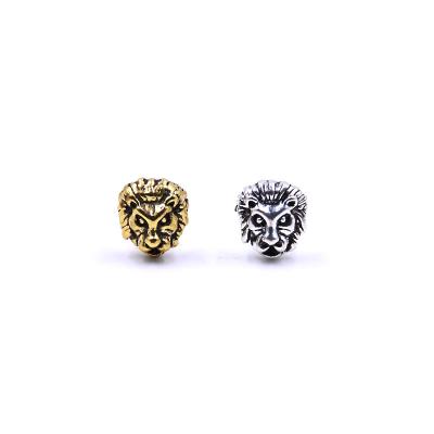 China Other 20Pcs/Lot Alloy Lion Head Accessories DIY Bracelet Jewelry Handcrafted Making Wholesale for sale