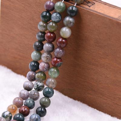 China Other Selection Size 4 6 8 10 12mm Natural Stone Beads Round Beads For DIY Jewelry Making for sale