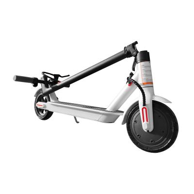 China ODM OEM T4 350W BLDC Motor 36V 7.4Ah 8.5Inch Solid Tire China Unisex Fast Electric Scooter Max 35KM For Adult for sale