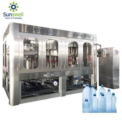 China Food Mineral Water Filling Machine With Complete Small Beverage Bottled Bottling Production Line Price for sale