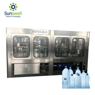 China Best Food Selling Complete Automatic Drinking Water Bottling Line Bottled Water Machine Factory for sale