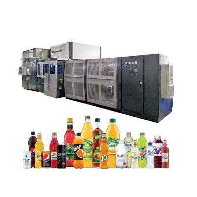 China Pure Food Water Making Machine PET Bottle Water Filling Machine Combi Blowing Filling Machine for sale