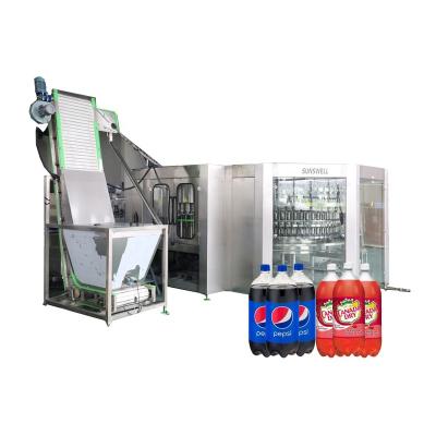 China Food Beverage And Full Automatic Carbonated Soda Water Filling Machines for sale