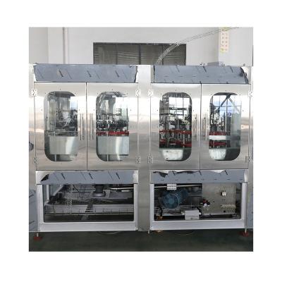 China Automatic Beverage Glass Bottle Hot Filling Machine Rinse-Fill-Cover Monoblock for sale