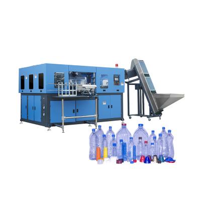 China 6000BPH-6800BPH Full Automatic Servo 6 Cavities Bottle Plastic Bottle Making Blow Molding Machine Price for sale