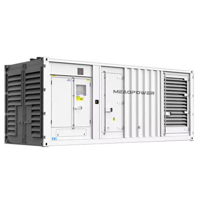 中国 MTU 1250 KVA 1000 KW サイレントタイプディーゼル発電機 セット 防音発電機 販売のため