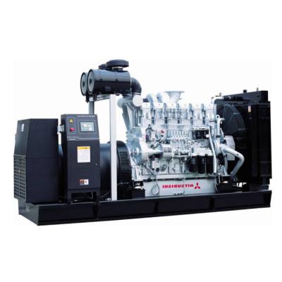 China 520KW 660KVA Mitsubishi S6R2-PTA Diesel Generator with and AC Three Phase Output Type for sale