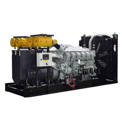 China 12 V-Motorzylinder Mitsubishi S12H-PTA Dieselgenerator Set 0 oder 10 Leichtdieselöl zu verkaufen