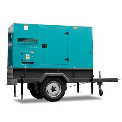 China Field Operation 250KVA Trailer Type Diesel Generator Set with Perkins 1106D-E70TAG5 Engine for sale