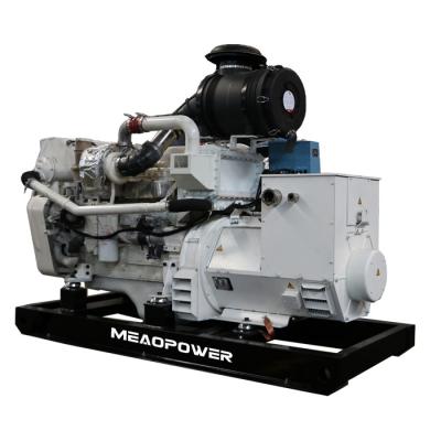 China 100 kW 125 KVA Cummins Motor 6BT8.3-GM115 Marine Dieselgenerator mit geringer Wartung zu verkaufen