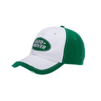 China COMMON Green Popular Cotton Satin Dad Hat Custom Baseball Cap With Cloth Unisex Style for sale