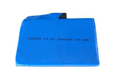 China 326090 het Pak van de Voeding2000mah 14.8V Lipo Batterij voor Medisch apparaat Te koop