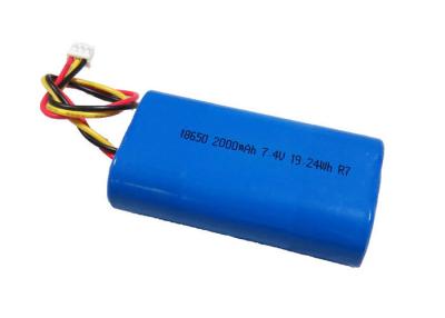 China 18650 paquete recargable del batería li-ion de la batería 2s1p 7.4v 2200mah para las herramientas eléctricas en venta