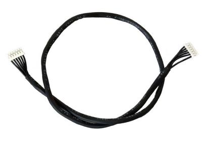 Китай PHR-6P 2.0MM JST Male Connectors 26AWG PVC Black Wire Cable Assembly продается