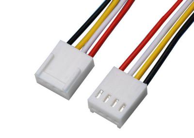 China Molex 2510 4 conector macho do Pin 2.54mm Molex que põe os conjuntos de cabo feitos sob encomenda à venda