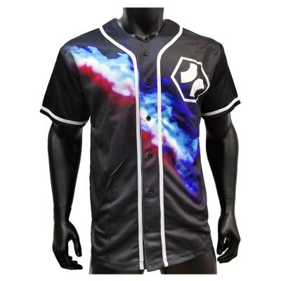 China Breathable Mesh Baseball Jersey Youth Sublimated Sublimation Custom Print for sale