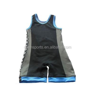 China 100% Polyester Custom Sublimated Print Singlet Wrestling Wear Customized Design 100% Polyester Sportswear OEM Service for sale