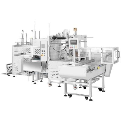 China Full Automatic Commodity Lids / Cover Plastic Bagging Machine for sale