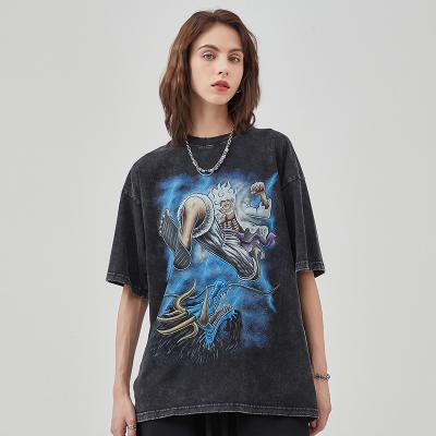 China Custom Hip Viable Oversized Pop Streetwear Drop Shoulder Heavy Boxy T-Shirt for sale