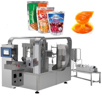 中国 200RY Automation Ketchup Pouch Liquid Filling Machine Fill And Seal 販売のため