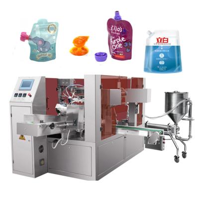 中国 JKPACK Automatic Multifunction Pre-made Spout Juice Pouch Filling Machine 販売のため