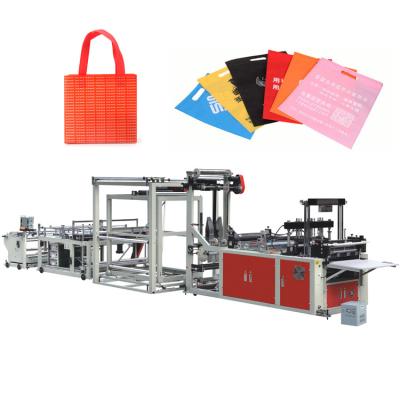 China F600 Non Woven Fabric Vest Bag Making Machine With Auto Punching à venda