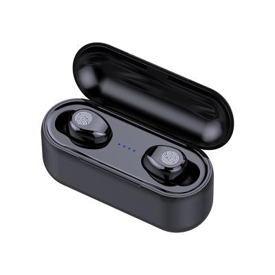 China In-Ear Amazon Electronics BT 5.0 Ship Headphone Power Bank Ouvido F9 TWS Earbuds Best Selling Wireless Phone for sale