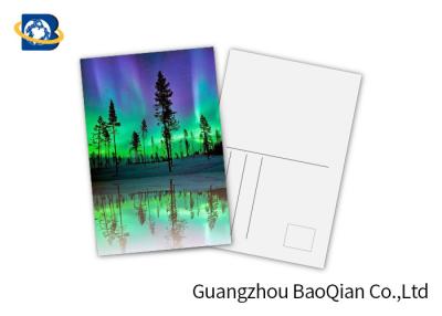 China PET 3D o cartão Lenticular, cenário Lenticular do aurora borealis do serviço de impressão 3D à venda