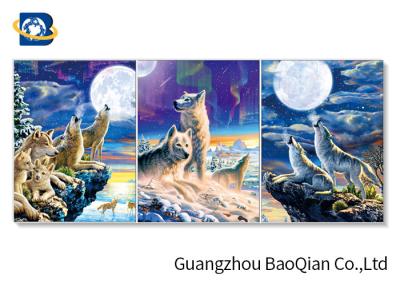 China 3d Lenticular Drukbeeld van Dierlijke Wolf, Art. van de Douane het Decoratieve Muur Te koop