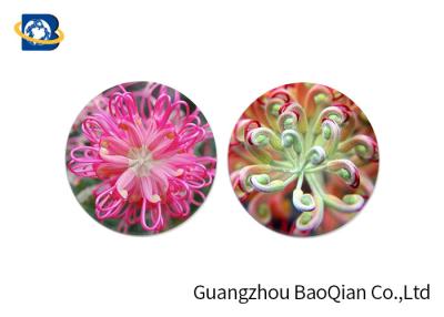 China Home Decoration 3D Lenticular Coasters Cup Placemat Beautiful Flower Pattern for sale