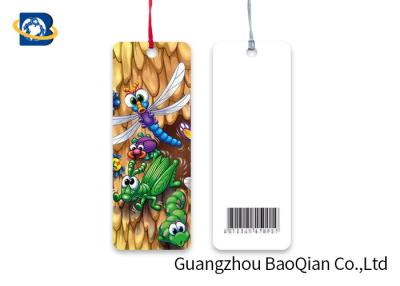 China Verschönertes lentikulares Bookmark der Quasten-3D kein Schaden-materielles Karikatur-Tier-Bild zu verkaufen