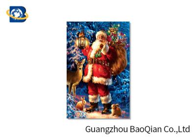 China O ANIMAL DE ESTIMAÇÃO personalizado 3D imprimiu o cartão de Natal/impressão Lenticular do cartão à venda