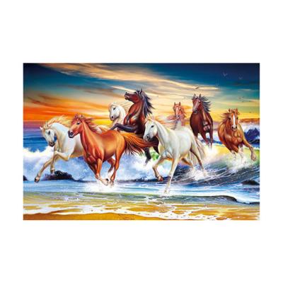 China o cavalo animal do grande tamanho do cartaz da imagem 3D de 40*60cm representa cópias da parede à venda