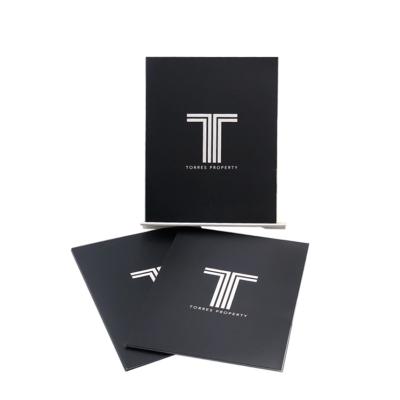 China Eco - Friendly Wholesale Size Paper Presentation Custom With Own Logo Printing Paper Folders With Pocket for sale