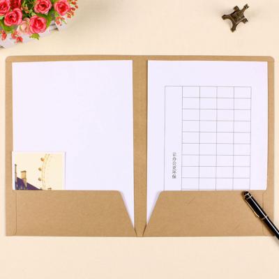 China Eco - Friendly Custom New Design Fashionable Cheap Business Presentation / Pocket Folders for sale